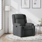 vidaXL Fotoliu rabatabil gri închis, material textil GartenMobel Dekor (3206201)