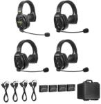 Saramonic WiTalk WT4S4xbat 4 pers Full-Duplex Casti