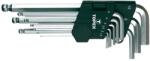 TOPEX Imbuszkulcs Készlet 9 részes 1, 5-10mm Gömb 35D957 (35D957)