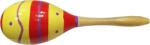 EMC ONSHOP Jucarie Maracas, Lemn, Multicolor, 23 cm (4665305738360) Instrument muzical de jucarie