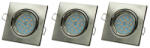 Eko-Light Eko Light DOWNLIGHT EKZ2697 Beépíthető spotlámpa 3x5W/GU10 3000K 400lm IP20 (EKZ2697)