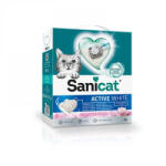 Sanicat macskaalom Active White Lotus Flower ultra csomósodó fehér bentonit 6l - jozsapet
