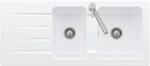 Villeroy & Boch Architectura - Chiuvetă ceramică 116x51 cm cu scurgere, CeramicPlus, alb alpin 338002R1 (338002R1)