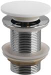 Sapho Thin - Ventil de scurgere lavoar, ClickClack, alb mat WN721 (WN721)