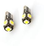  T10 LED izzó 5 SMD helyzetjelző CANBUS 12V, 2 db (19315) (19315)
