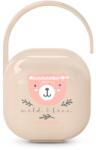 Suavinex Wild & Free Soother Holder кутийка за биберон Pink