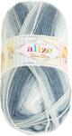BELLATEX Baby Best Batik 100 g - 7542 fehér, szürke (13858)