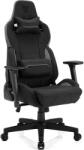 SENSE7 Sentinel gamer szék, textil anyag, 150 kg, fekete/szürke (8148252)