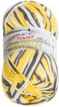 BELLATEX Robin color 100 g - 60 fehér, szürke, sárga (13506)