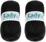 BELLATEX Lady NGM de luxe 100 g szett 2 db - 901 fekete (14043)