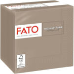 FATO Smart Table koktélszalvéta Galambszürke - 2 rétegű, 24x24cm, 100 lap (82236003)