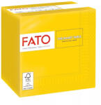 FATO Smart Table koktélszalvéta Sárga - 2 rétegű, 24x24cm, 100 lap (82221003)