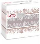 FATO Airlaid mintás szalvéta Garden Cappuccino - 1 rétegű, 40x40cm, 50 lap (88445000)