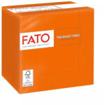 FATO Smart Table koktélszalvéta Narancssárga - 2 rétegű, 24x24cm, 100 lap (82544003)