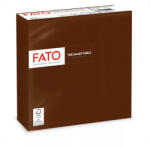 FATO Smart Table szalvéta Csokoládébarna - 2 rétegű, 33x33cm, 50 lap (82622400)