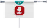 TTS ajtókeretbe feszíthető STOP tábla (3900)