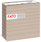 FATO Airlaid mintás szalvéta Lace Hazelnut - 1 rétegű, 40x40cm, 50 lap (88442600)