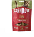 CARNILOVE Cat Crunchy Snack kacsa málnával 50 g