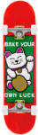 Enuff Lucky Cat 8" Red Skateboard