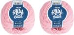 BELLATEX Ally cotton 50 g 2 darabos készlet - 026 világos rózsaszín (14057)