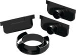 ACO Kit ACO pentru rigolă H50 scurgere Ø110 verticală inclusiv 2 piese de capăt (330020)