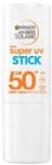 Garnier Ambre Solaire Super UV Invisible Stick SPF50+ Stick de protecție solară pentru față 9 ml