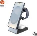 FIXED MagPowerstation Alu for Samsung MagSafe Qi2.2 25W+5W+2W space gray (FIXMPOS-ALS-GR)