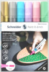 Schneider Marker cu vopsea acrilică Paint-It 320 4 mm Schneider 6 buc/set2 (PMK023)