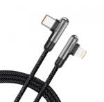 Lito Cablu Date si Incarcare USB-C - Lightning Lito LD13CL, 30W, 1m, Negru - evomag