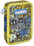 CARIOCA Penar echipat Carioca Comics 2 fermoare ALBASTRU/GALBEN (SKE098) Penar