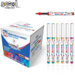 S-COOL Markere cu vopsea acrilica, varf tip pensula, 36 buc/set - S-COOL (SC3014)