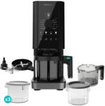 Cecotec Gelatec 1800 fagylalt/slushie/fagyasztott joghurt/sorbet/frappe/turmix készítő gép, 3 x 0.45 l tartálykapacitás, 5 perc elkészítési ciklus, 3 lépéses rendszer: prepare/freeze/mix, Cre