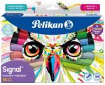 Pelikan Textmarker Signal Pelikan 825078, set 16 culori (10 pastel + 6 neon) (825078)