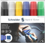Schneider Marker cu vopsea acrilică Paint-It 330 15 mm Schneider 6 buc/Set1 (PMK021)