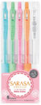 Zebra Pix cu gel 0.5 mm Milk Zebra 5 culori/set (PGE103)