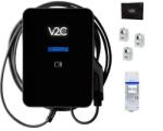 V2C Trydan Pro elektromos autó fali töltő (22 kW - 3x32A) (5m - Type 2) (DLB) (Beépített MID mérővel) (TRYPRO32-3-L5-MID)