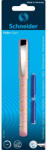 Schneider Stilou Schneider Glam 2024 STI086 + 2 rezerve/blister, Motiv Flowers (STI086_RV)