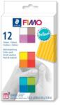 FIMO Глина, комплект, 12x25 g, горима, FIMO "Soft Brilliant", 12 различни цвята 8023C12-2 (8023C12-2)