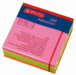 Herlitz Bloc notite adezive Herlitz, 75 x 75 mm, 80 file x 4 culori, Culori Pale Asortate (0790774)