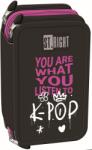 ST.RIGHT Penar cu accesorii St. Right K-Pop Rhythm - 3 fermoare (5903235301186) Penar