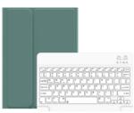 USAMS Winro Case and Bluetooth Keyboard - кожен калъф и безжична блутут клавиатура за iPad Air 5 (2022), iPad Air 4 (2020) (черен)