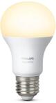Philips Hue Single Bulb E27 White A60 - единична лампа E27 за топла бяла светлина (2700 K) за безжично управляемо осветление за iOS и Android устройства