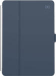 Speck Balance Folio Case - текстилен калъф и поставка за iPad 8 (2020), iPad 7 (2019) (син-прозрачен)