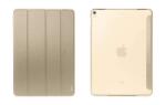 Torrii Torrio Case - кожен кейс и поставка за iPad Pro 10.5 (златист)
