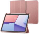 Spigen Urban Fit Case - текстилен кейс и поставка за iPad Air 11 (2024) (розово злато)