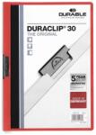 DURABLE Клипборд DURABLE Duraclip A/4 до 30 листа червен 220003 (220003)