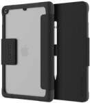 Griffin Survivor Tactical Case - хибриден удароустойчив калъф, тип папка за iPad 7 (2019) (черен)
