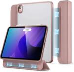 ESR Ascend Hybrid Case - полиуретанов калъф с отделящ се кейс и поставка за iPad 10 (2022) (розово злато)