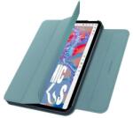SwitchEasy Origami Magnetically Detachable Folio Case- полиуретанов калъф с отделящ се кейс и отделение за Apple Pencil 2 за iPad mini 6 (2021) (светлосин)