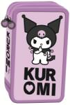St. Majewski Penar cu accesorii St. Majewski Kuromi - Mov, 2 fermoare (5903235694127) Penar